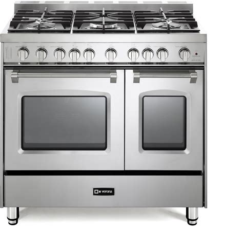 verona 36 gas range double oven